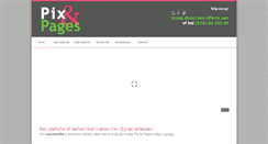 Desktop Screenshot of pixandpages.nl